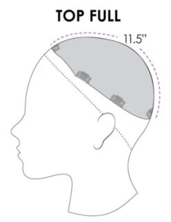 Jon Renau Top Full 12" Echt Haar -Pruik Verkoop jon renau top full 12 echt haar 4